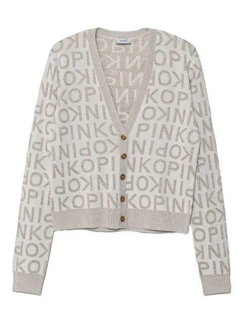 Pinko Kids logo cardigan