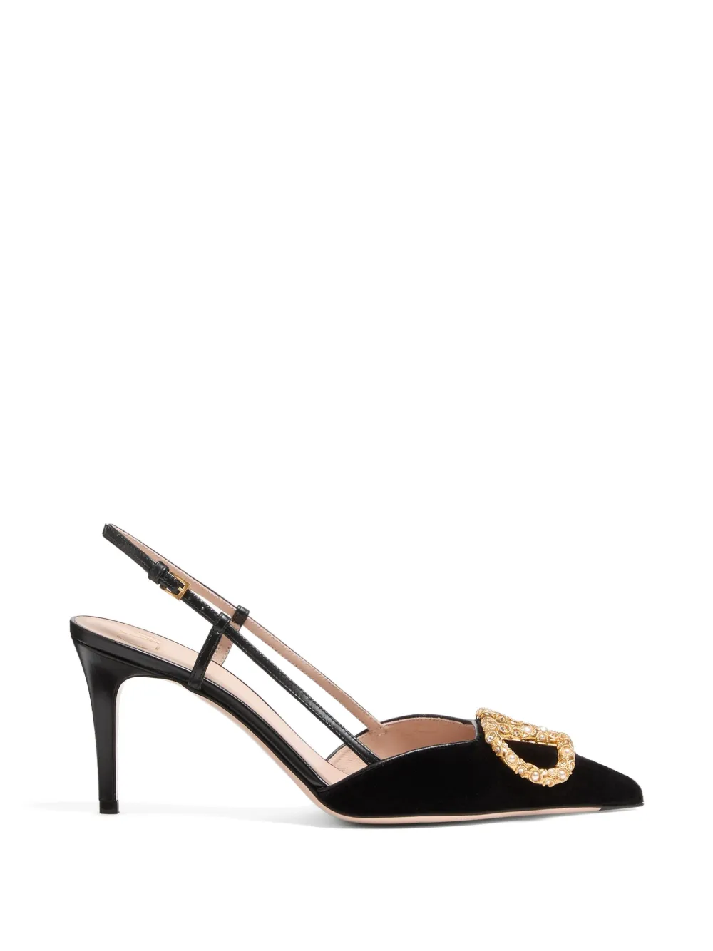 Valentino Garavani Vロゴ シグネチャー スリングバック パンプス