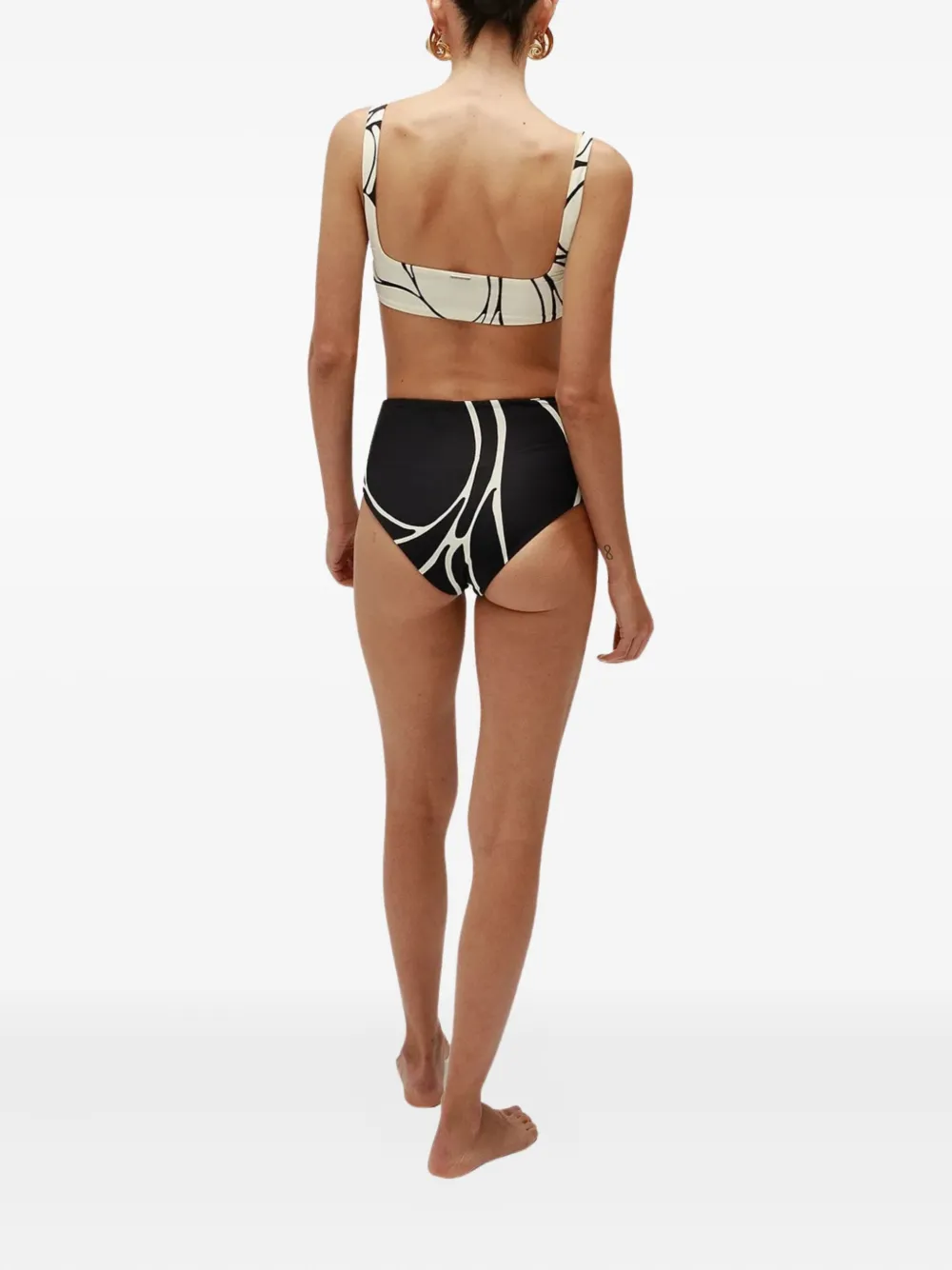 Cala de la Cruz Elisa bikinislip Zwart