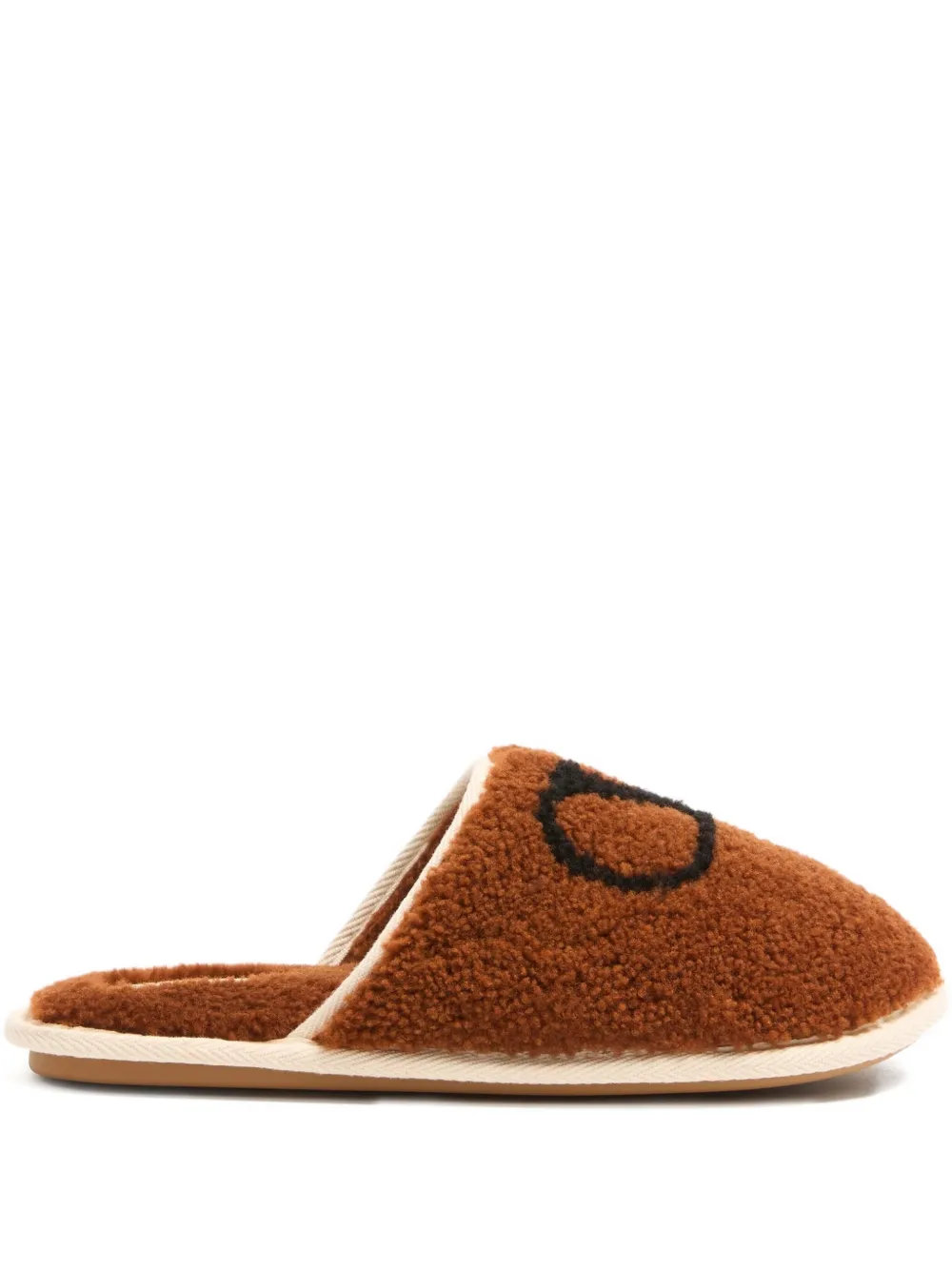Valentino Garavani VLogo signature wool slides Bruin