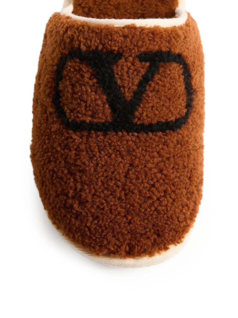 Valentino Garavani VLogo signature wool slides Bruin