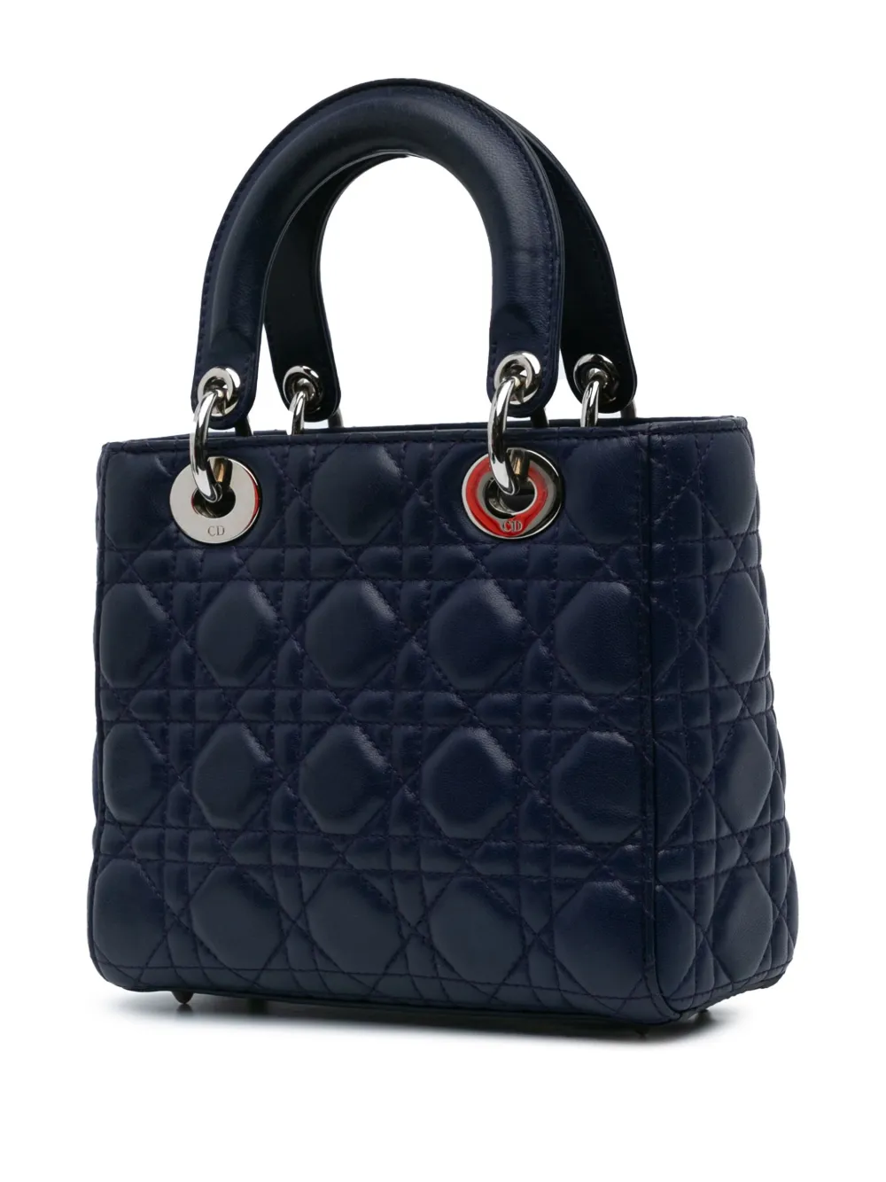 Christian Dior Pre-Owned 2017 Small Lambskin Cannage My ABCDior Lady Dior satchel | Pre-Owned | Image 2