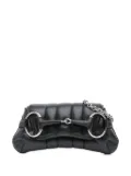 Gucci Pre-Owned 2016-2024 Small Leather Horsebit Chain satchel - Black