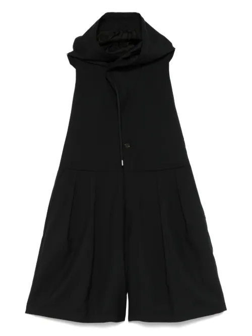 Kei Ninomiya combishort à capuche - Noir Kei Ninomiya - Modalova
