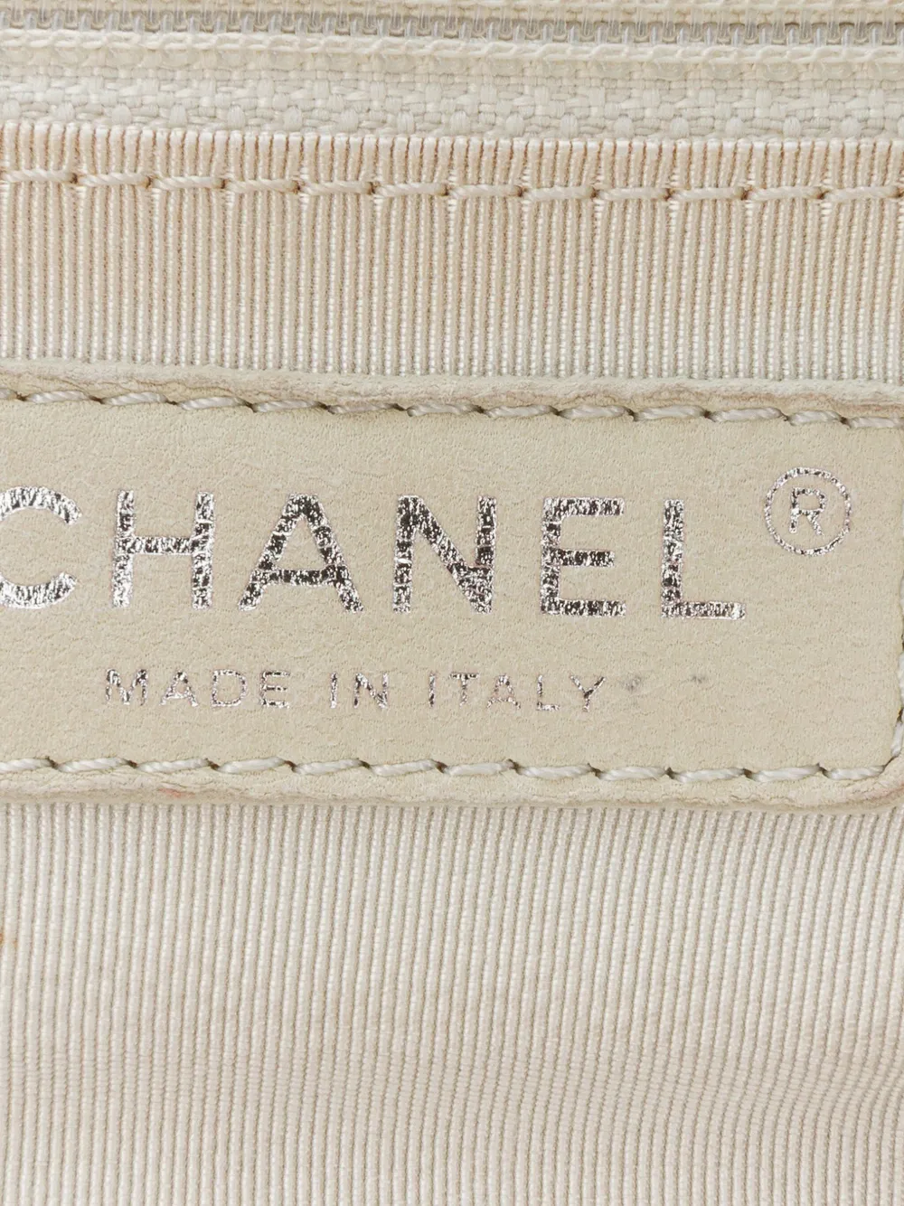 Pre-owned Chanel 2011 Large Lambskin Chain Around Flap Crossbody Bag In Black