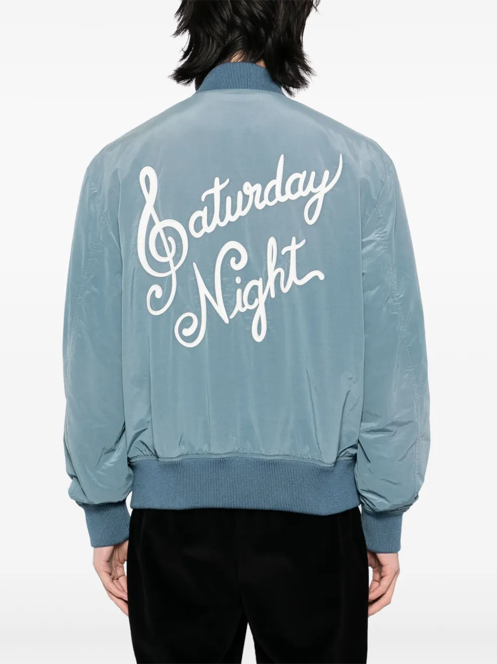 AMIRI Saturday Night bomberjack Blauw