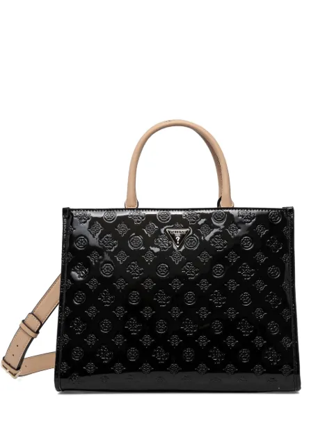 GUESS USA monogram-pattern tote bag