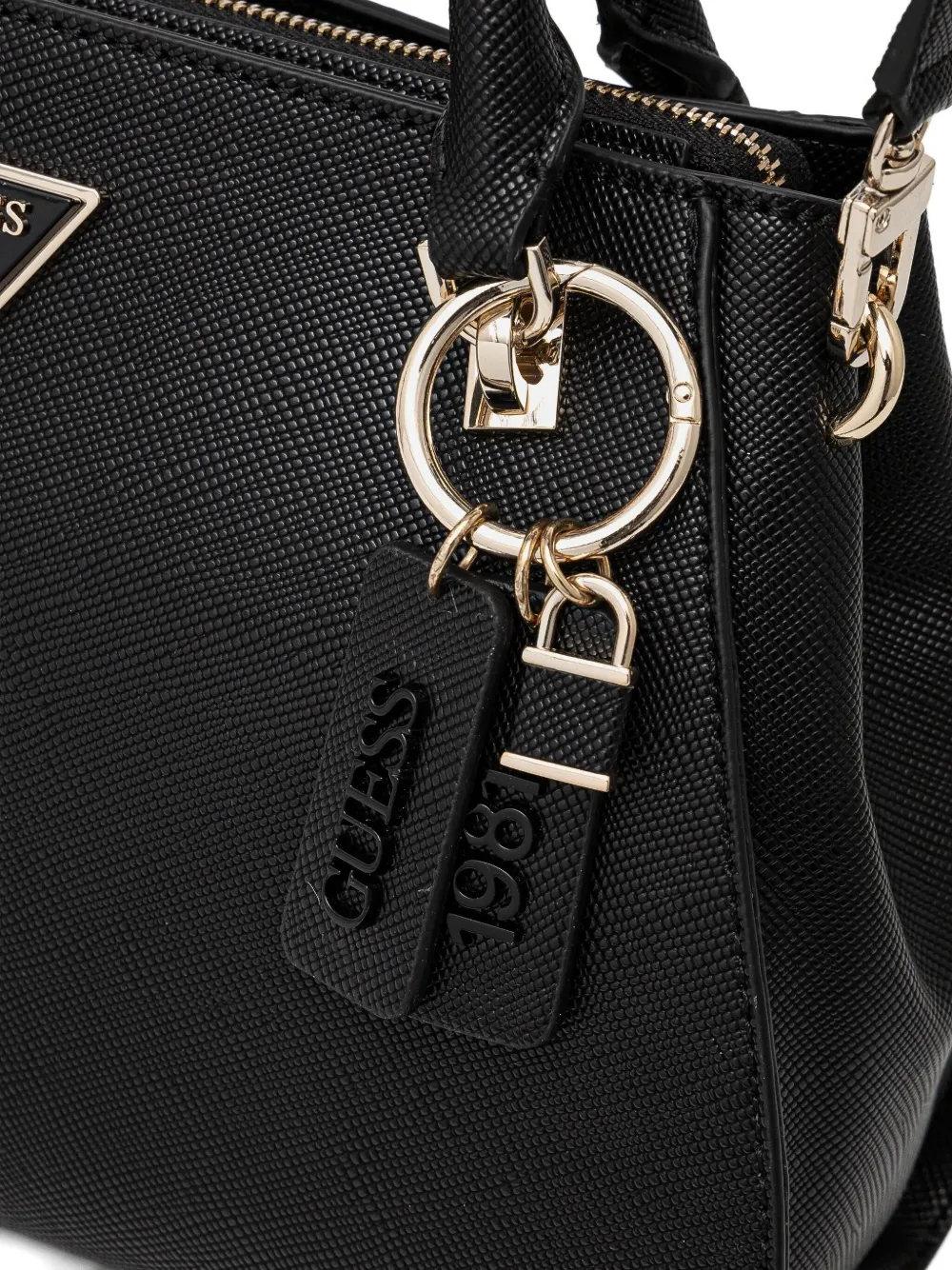 GUESS USA Heuptas met logoplakkaat Zwart