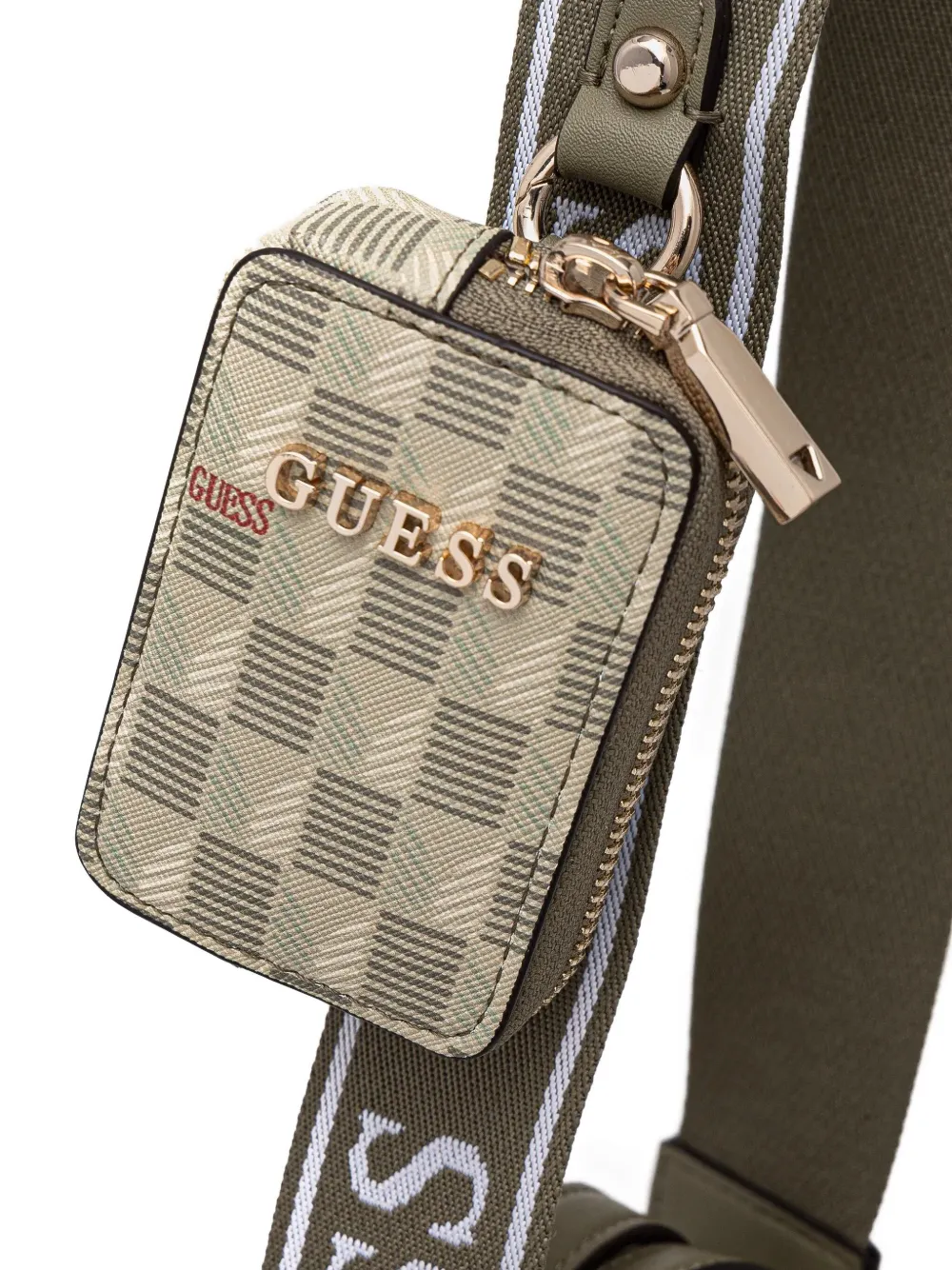 GUESS USA G Wave crossbodytas Groen