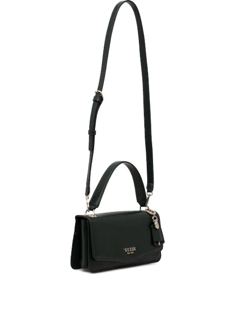 GUESS USA top-handle key-detail satchel bag
