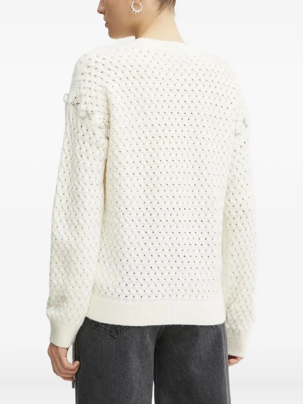 GUESS USA cable-knit sweater | Knitted Sweaters | Image 2