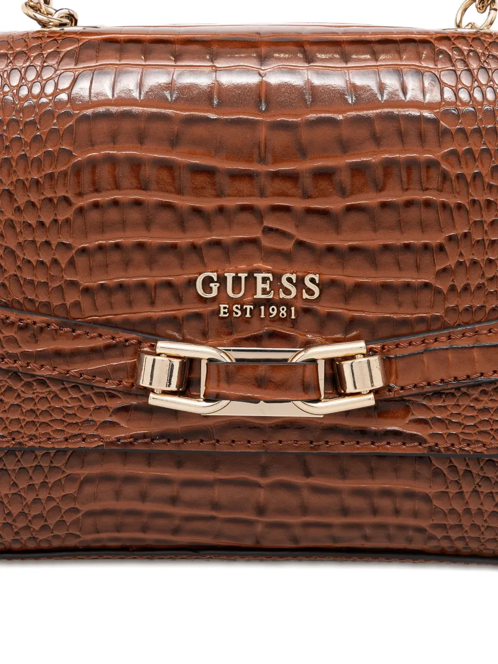 GUESS USA Crossbodytas met logo Bruin