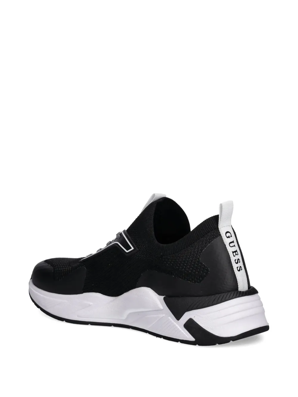 Guess Usa Gaxtin Sneakers In Black