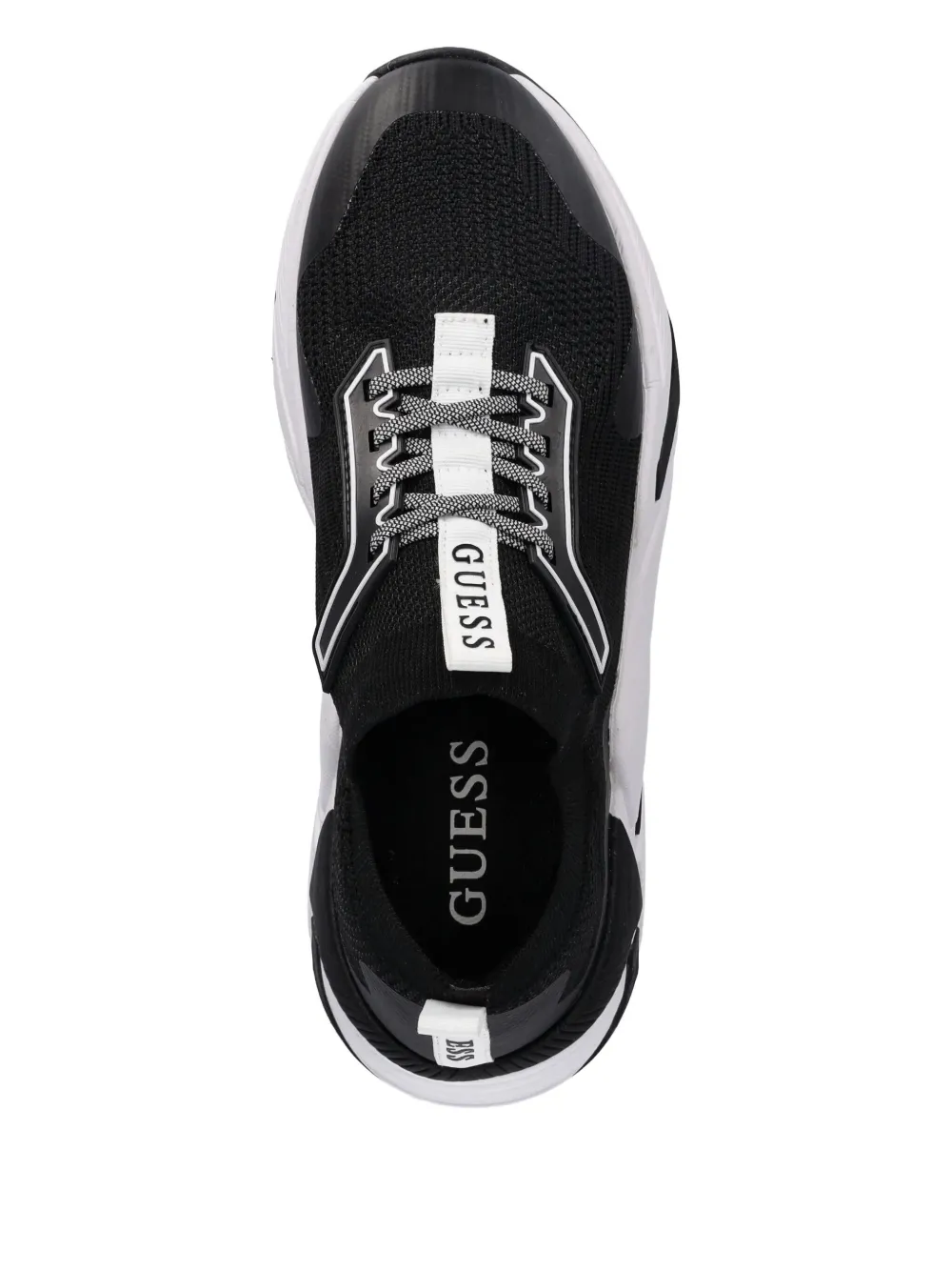 Guess Usa Gaxtin Sneakers In Black