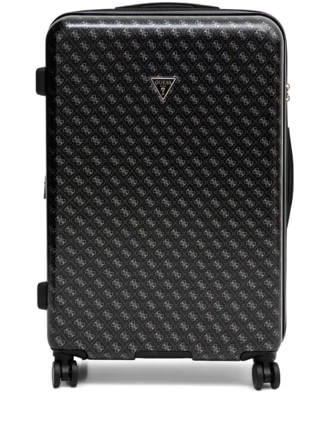GUESS USA monogram-pattern luggage