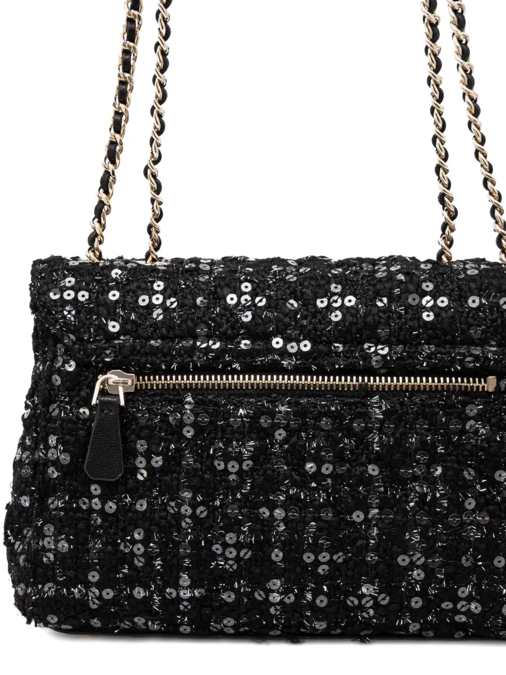 GUESS USA Crossbodytas met pailletten Zwart