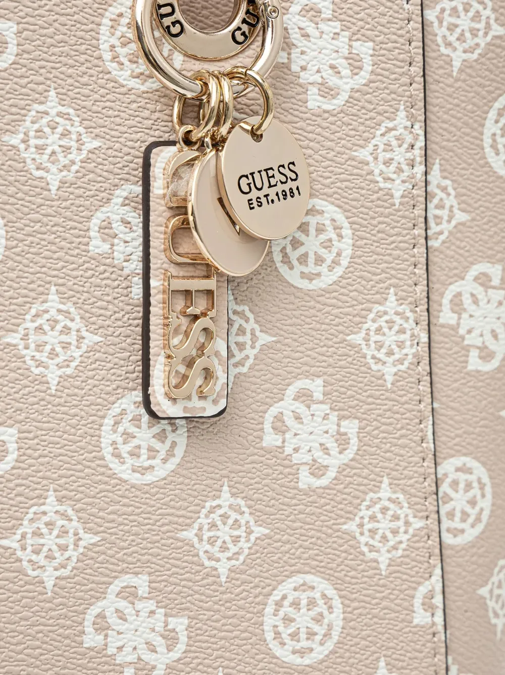 GUESS USA Noelle kleine shopper Beige