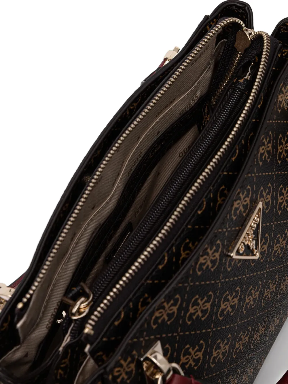 GUESS USA monogram-pattern tote bag Bruin