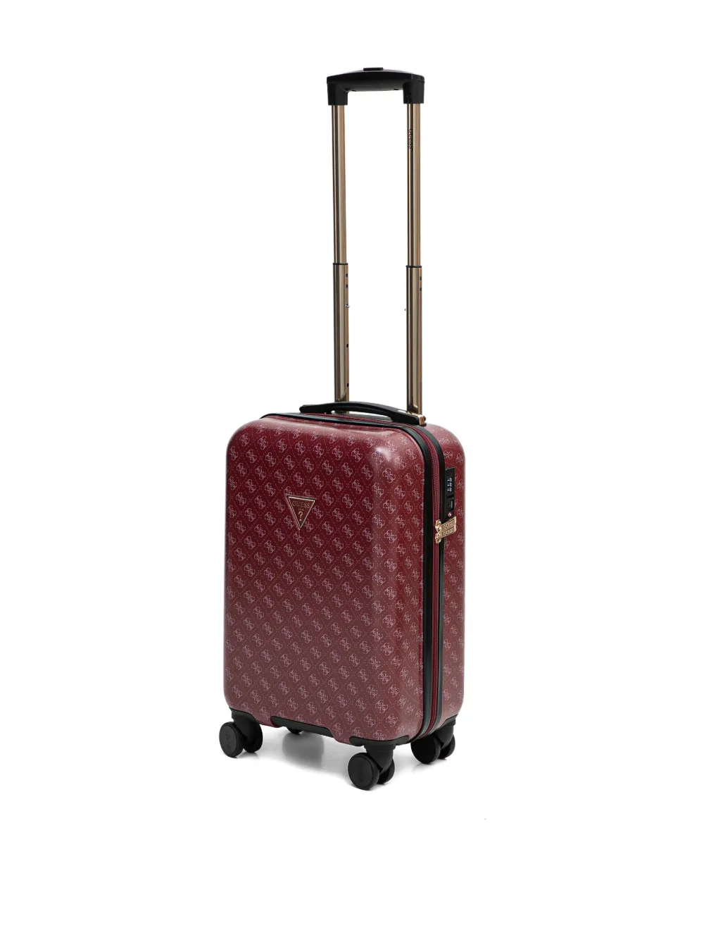 GUESS USA Reistas met monogramprint Rood