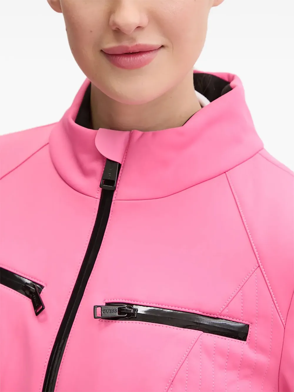 GUESS USA Jumpsuit met ceintuur Roze