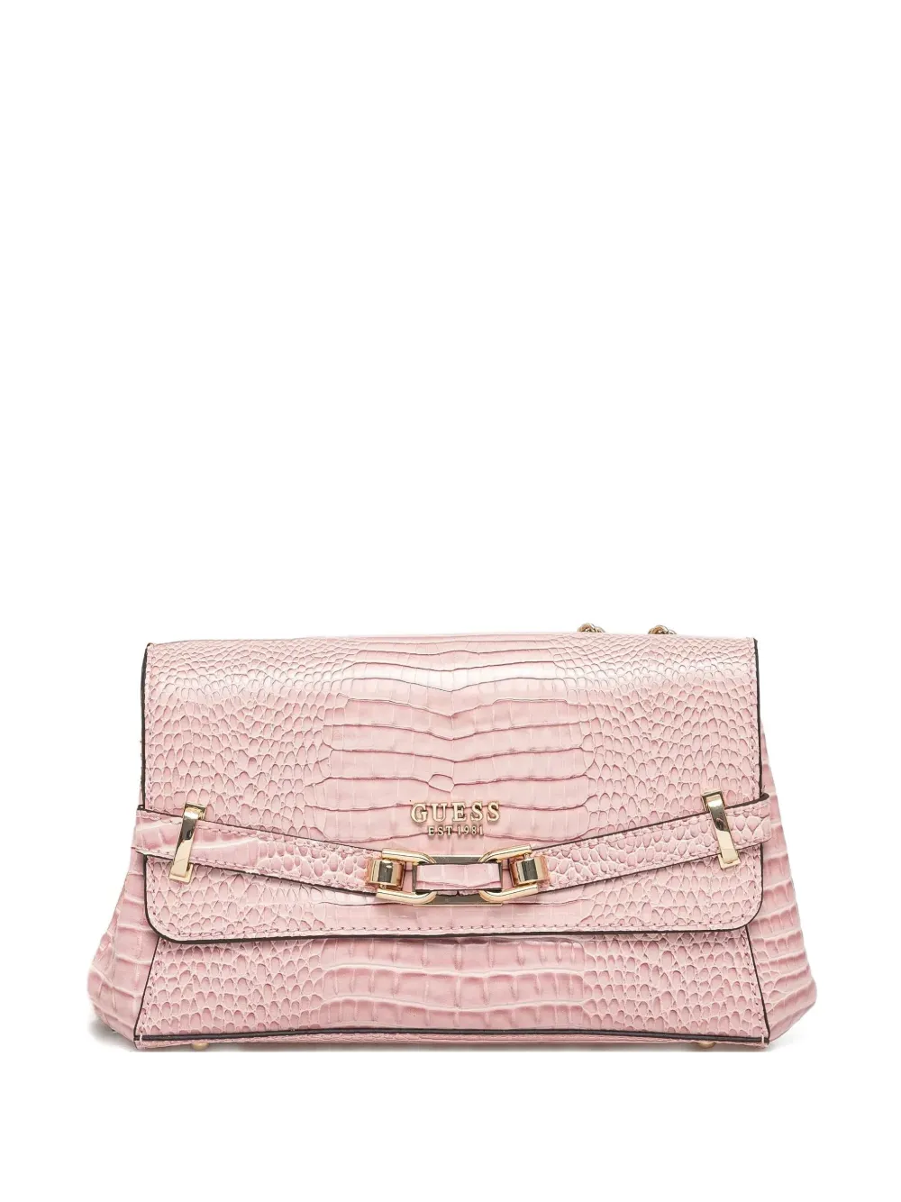 GUESS USA ロゴ ショルダーバッグ - ピンク GUESS USA ロゴ ショルダーバッグ - ピンク