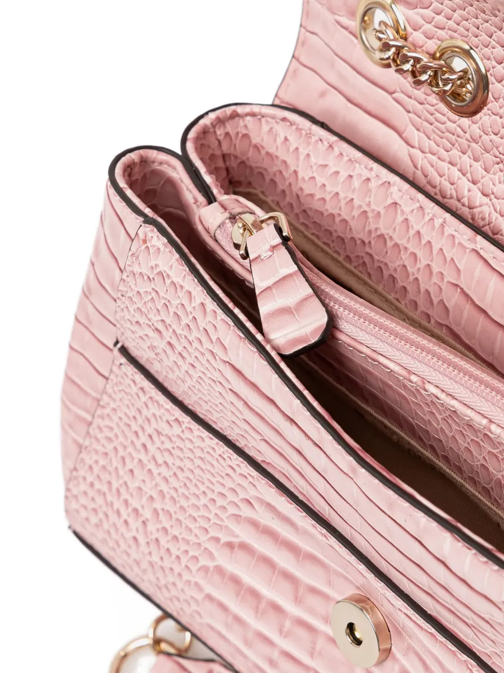 GUESS USA Crossbodytas met logo Roze