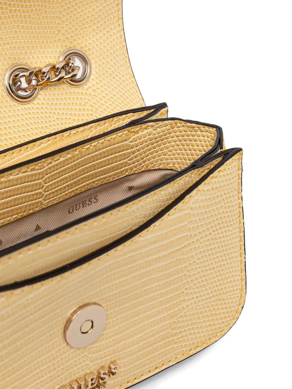 GUESS USA Orlina kleine crossbodytas Geel