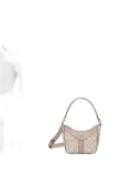 GUESS USA Dorys logo-plaque shoulder bag - Neutrals