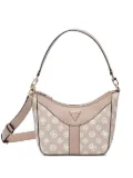 GUESS USA Dorys logo-plaque shoulder bag - Neutrals