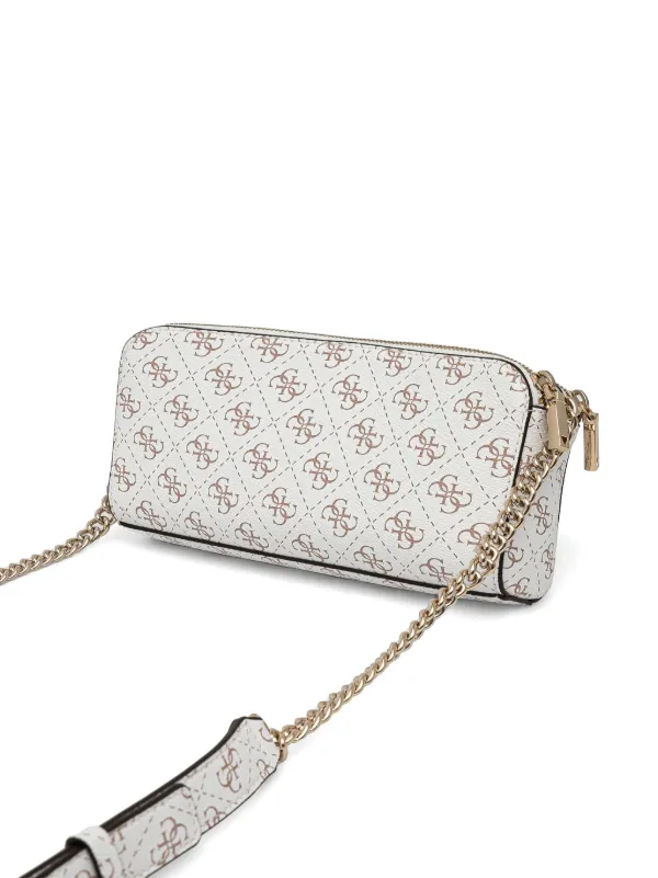 美品　GUESS　ショルダーバッグ　ワンショルダー　ロゴ　モノグラム GUESS（ゲス） ショルダーバッグ バッグ タテ型 シャドーモノグラム