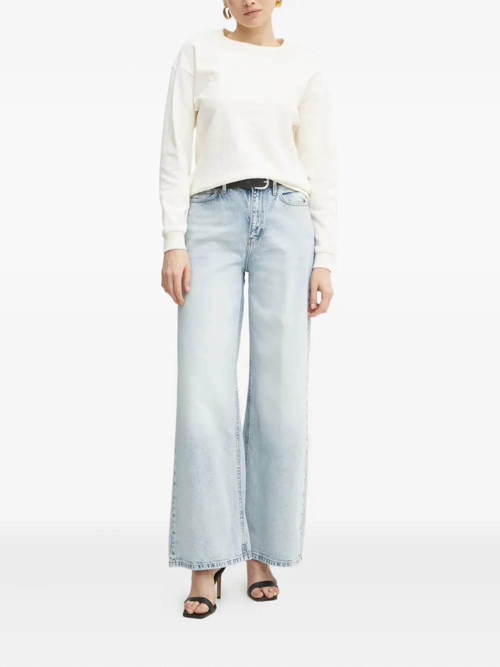 GUESS USA Jeans met wijde pijpen - Blauw