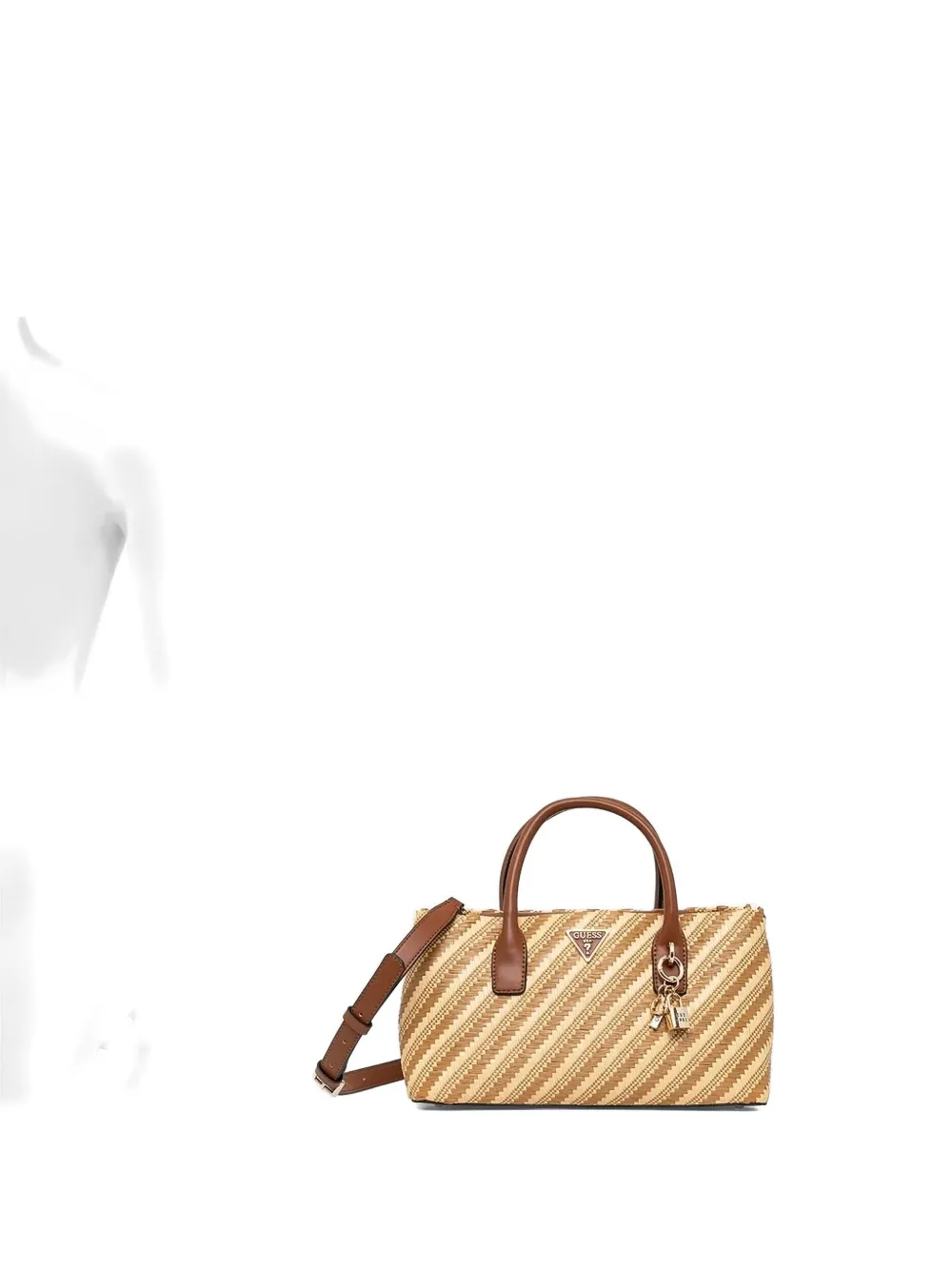 Guess Usa Simona Tote Bag In Neutral