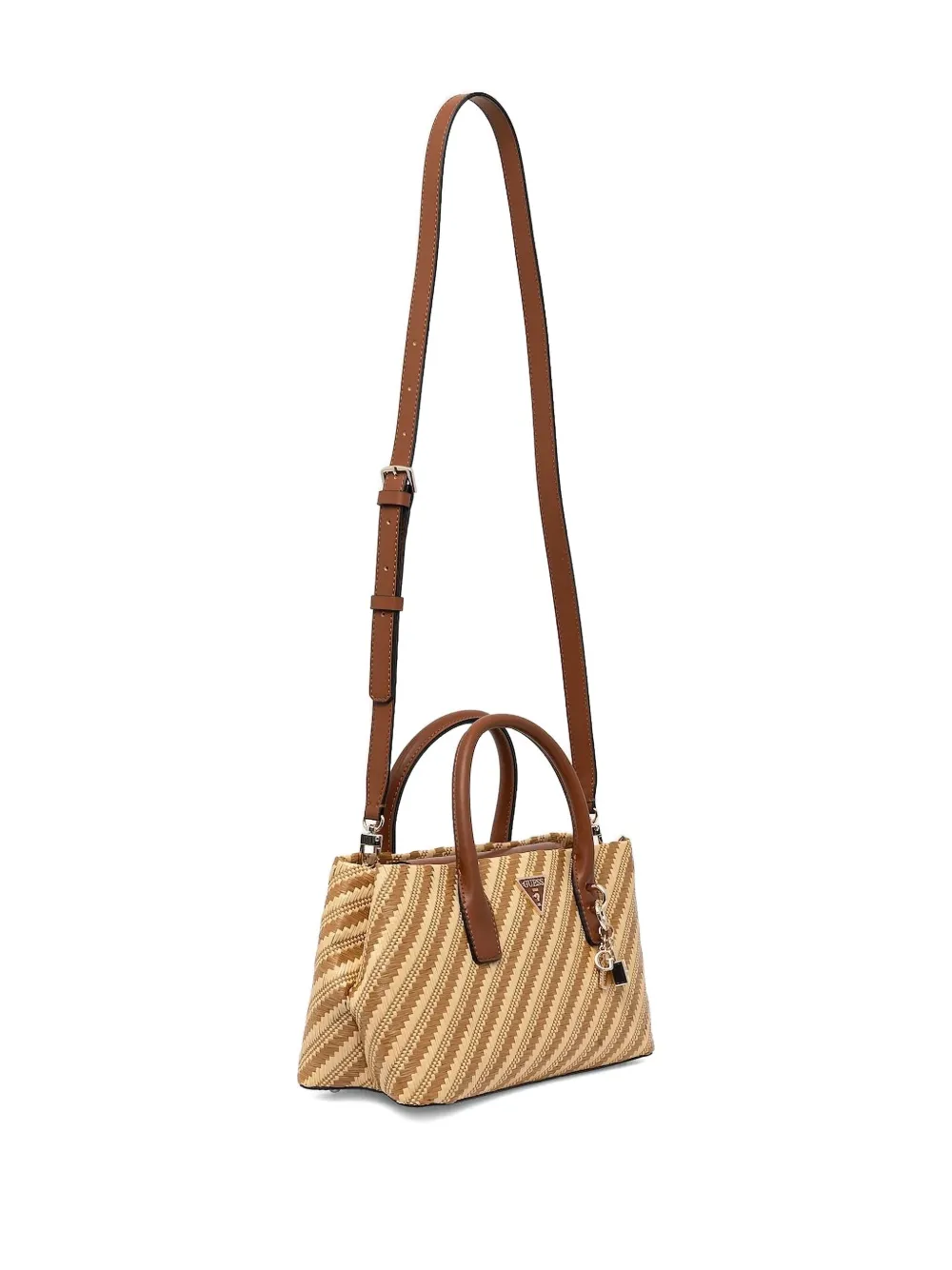 Guess Usa Simona Tote Bag In Neutral