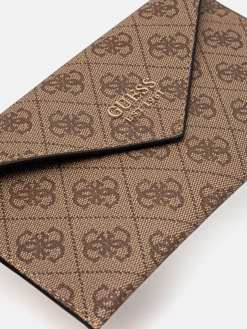 GUESS USA Portemonnee met 4G patroon Beige