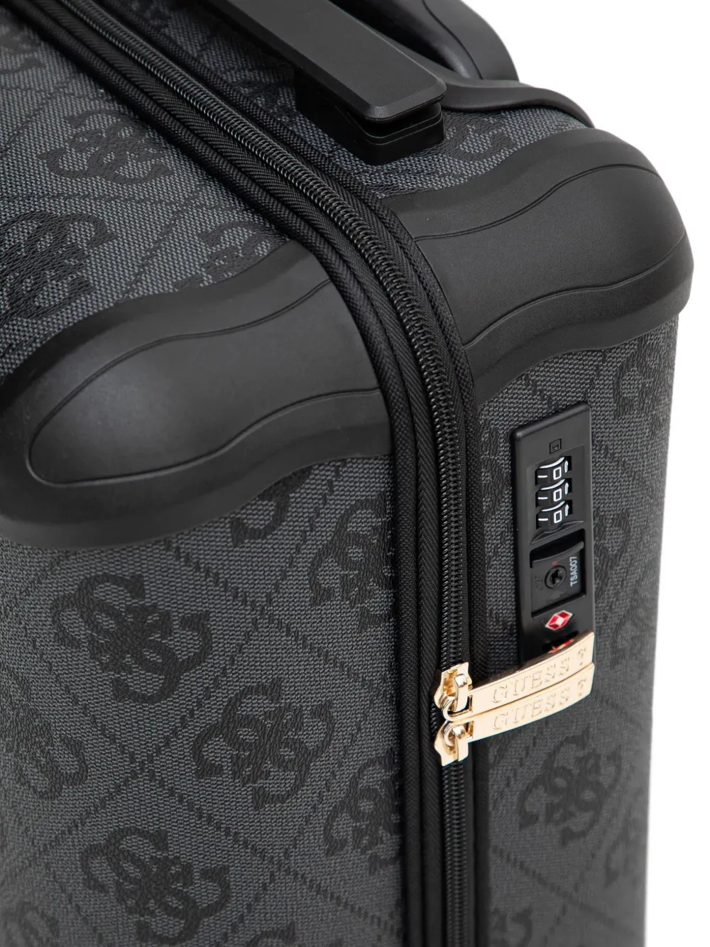 GUESS USA Berta 4G medium koffer Zwart