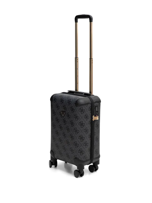 GUESS USA Medium Berta 4G Suitcase Black FARFETCH ID