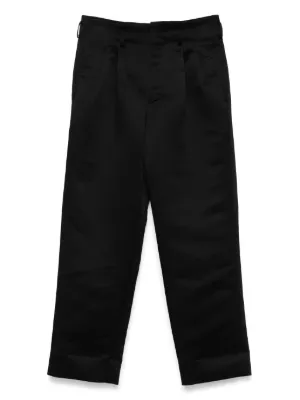 Comme Des Garçons プリーツ パンツ | ブラック | FARFETCH JP