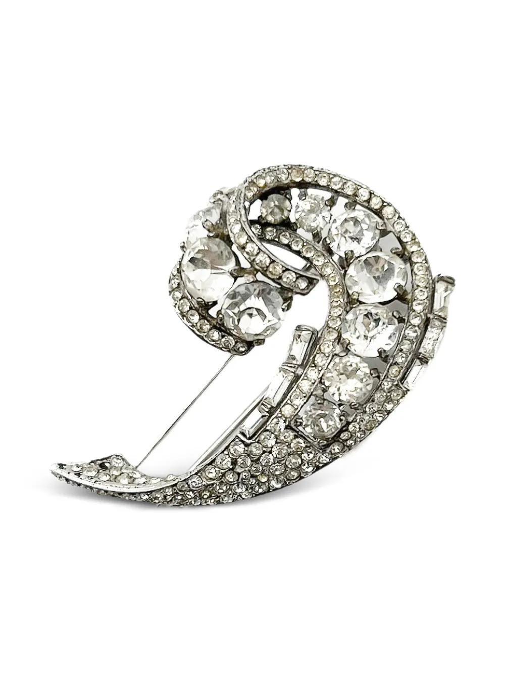 Jennifer Gibson Jewellery 1940s トリファリ アルフレッド フィリップ ブローチ - シルバートーン Jennifer Gibson Jewellery 1940s トリファリ アルフレッド フィリップ ブローチ - シルバートーン