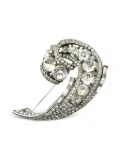 Jennifer Gibson Jewellery 1940s Trifari Art Deco Alfred Philippe brooch - Silver
