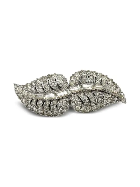Jennifer Gibson Jewellery clip para vestido Leaf 1940