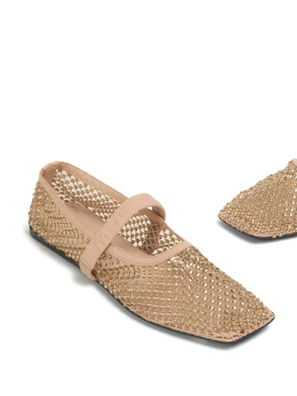 【関税＆送料込み】Marni Ballerinas Marni Mesh Ballerina Shoes | Neutrals | FARFETCH