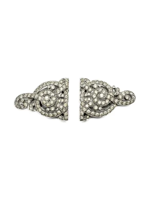 Jennifer Gibson Jewellery 1930s Ciro Art Deco dress clips