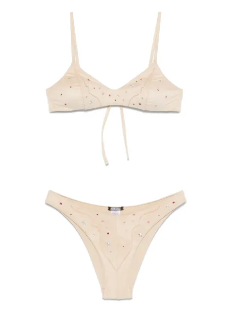 VENUJA stud-embellished bikini