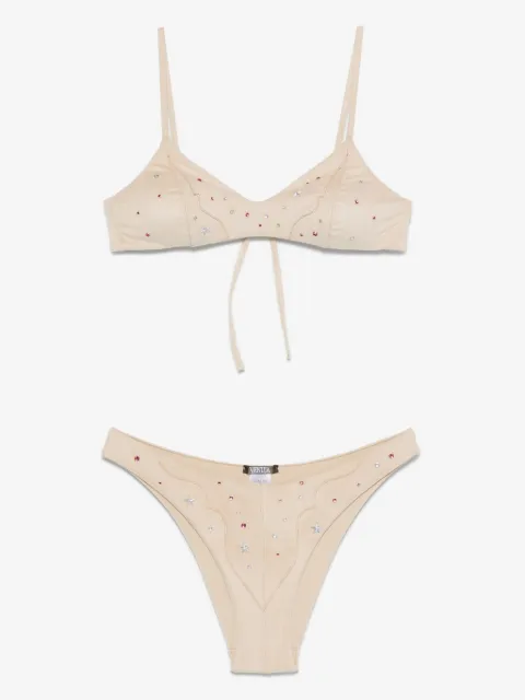 VENUJA stud-embellished bikini