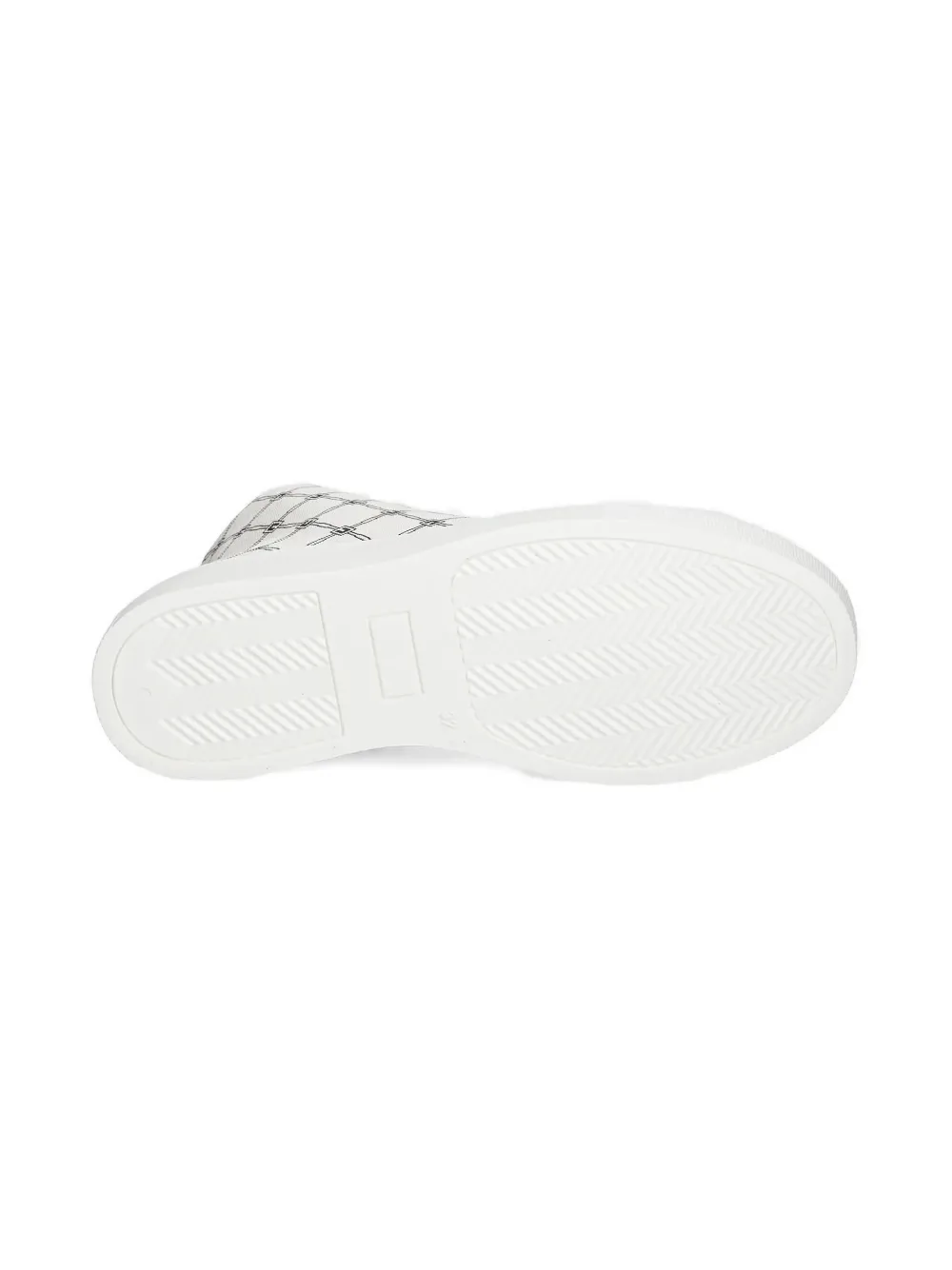Elisabetta Franchi La Mia Bambina geometric-pattern sneakers Neutrals