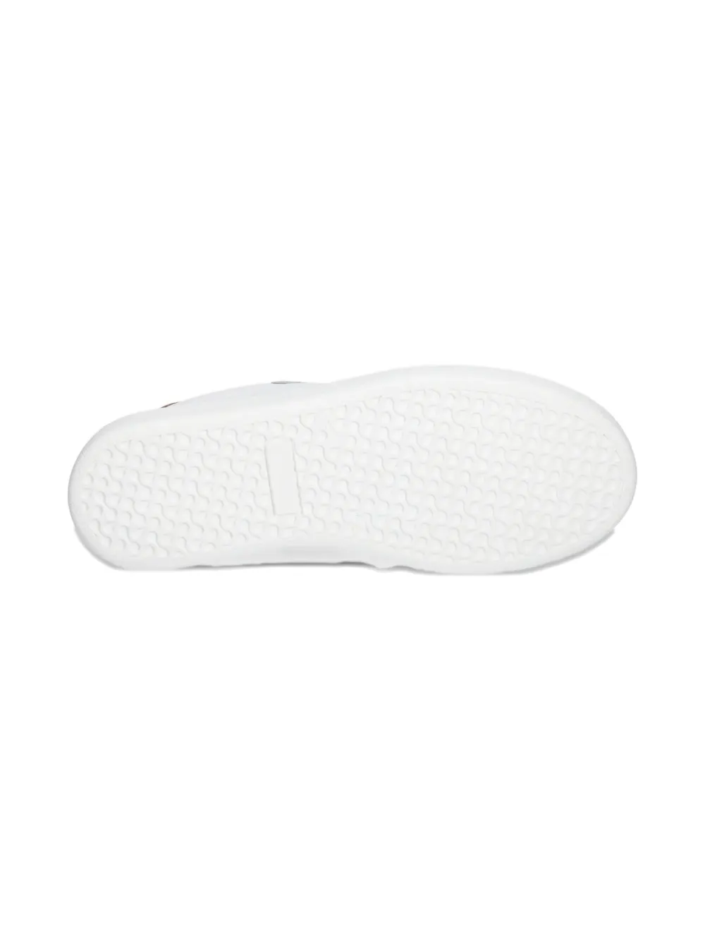 Elisabetta Franchi La Mia Bambina Leren sneakers verfraaid met kwastje Wit