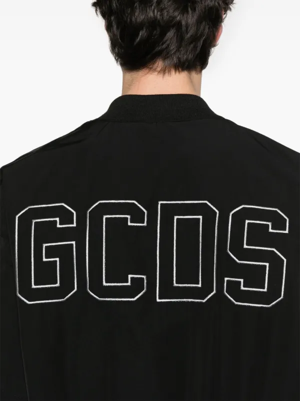 GCDS スタジャン GCDS スタジアムジャンパー | ブラック | FARFETCH JP