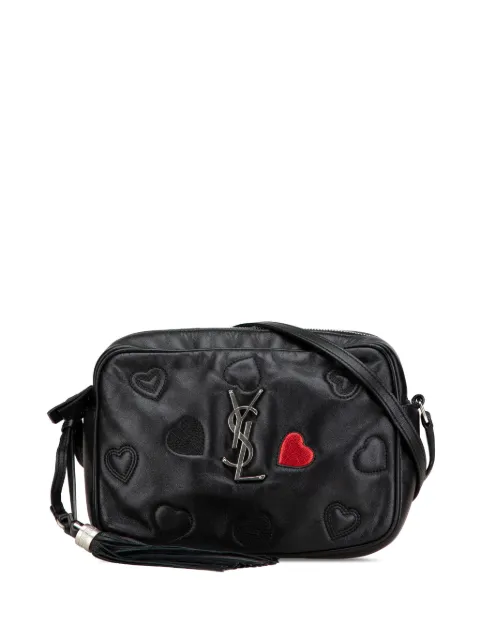 Saint Laurent Pre-Owned bolsa crossbody Leather Heart Lou Camera Bag 2017