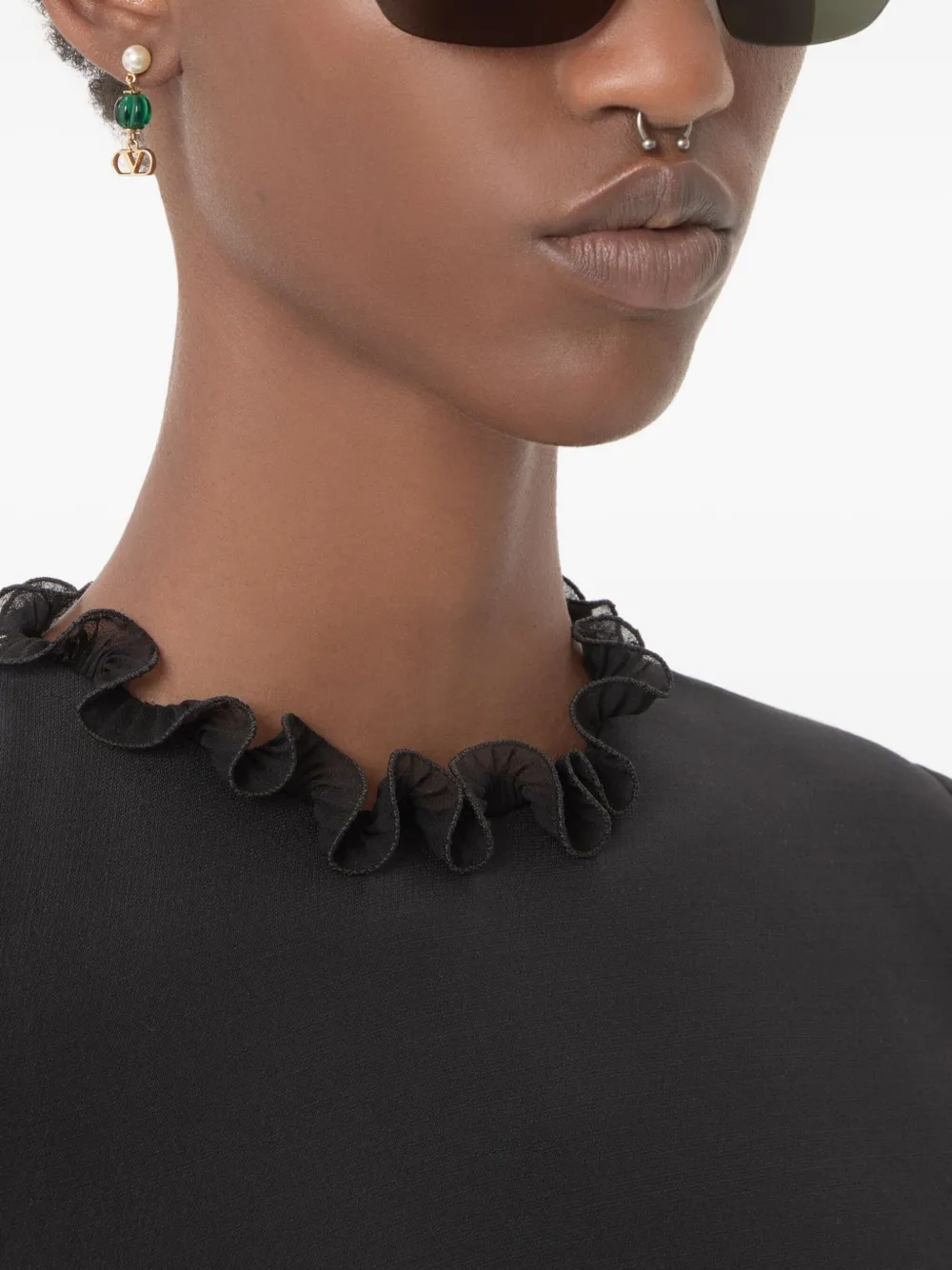 Valentino Garavani VLogo Signature drop earrings | Image 2