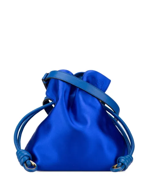 Loewe Pre-Owned 2016 Small Satin Flamenco Knot crossbody bag
